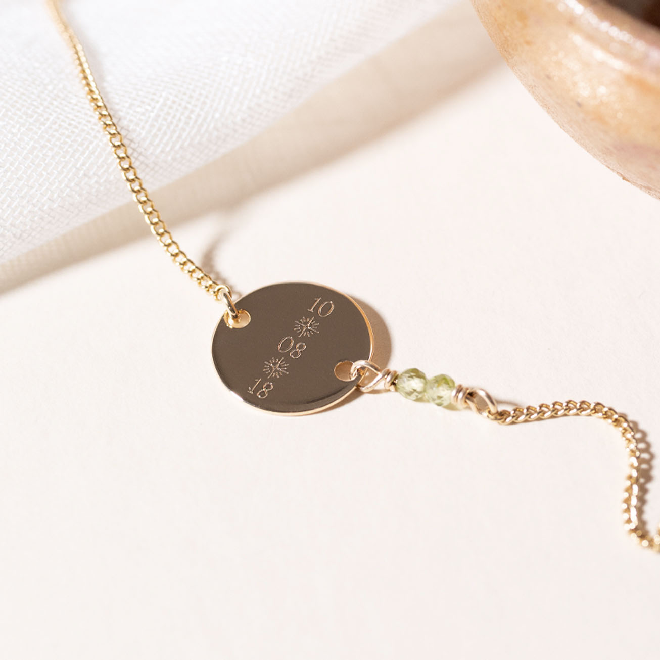 Braccialetto personalizzato pietra di nascita Agos